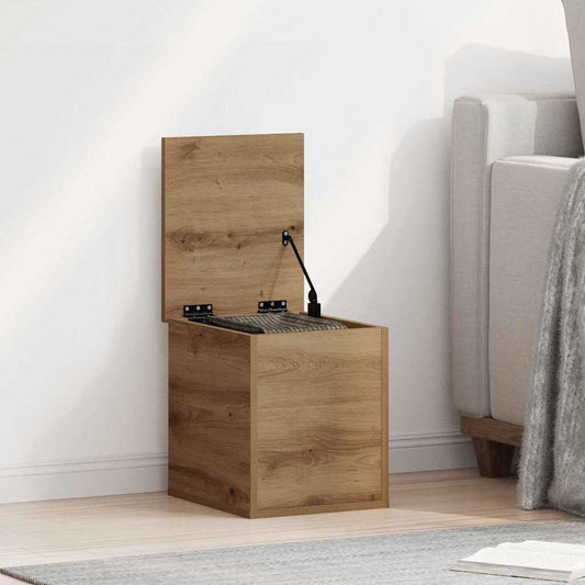 Aufbewahrungsbox Eiche handwerklich 30 x 35 x 35 cm