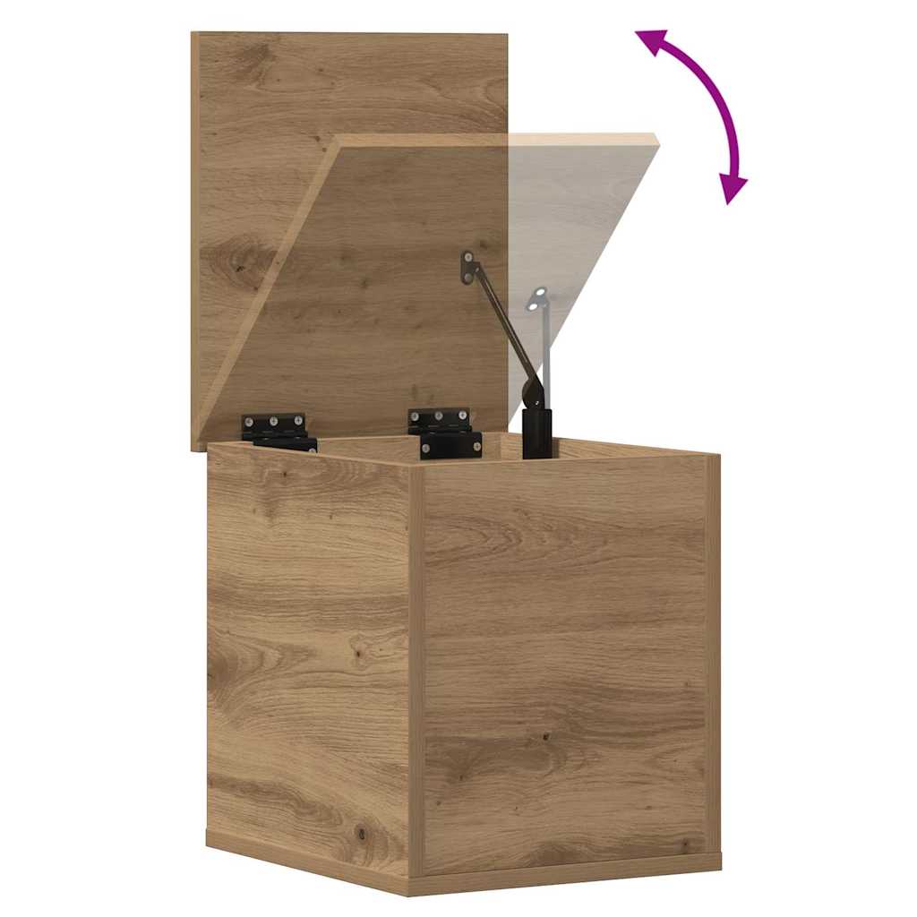 Aufbewahrungsbox Eiche handwerklich 30 x 35 x 35 cm