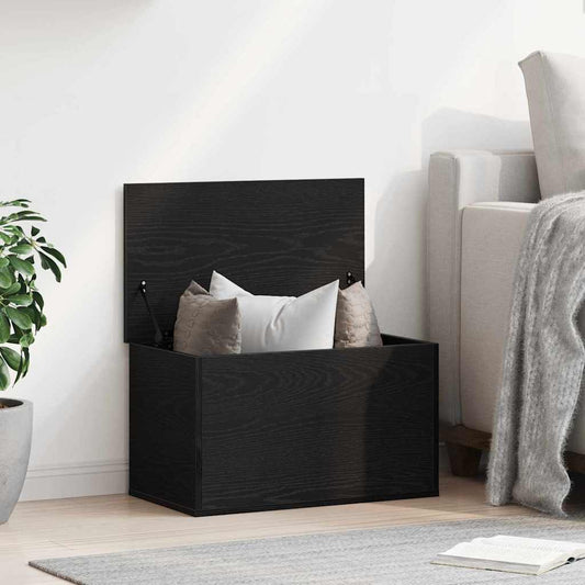 Aufbewahrungsbox Schwarze Eiche 60 x 35 x 35 cm Holzwerkstoff