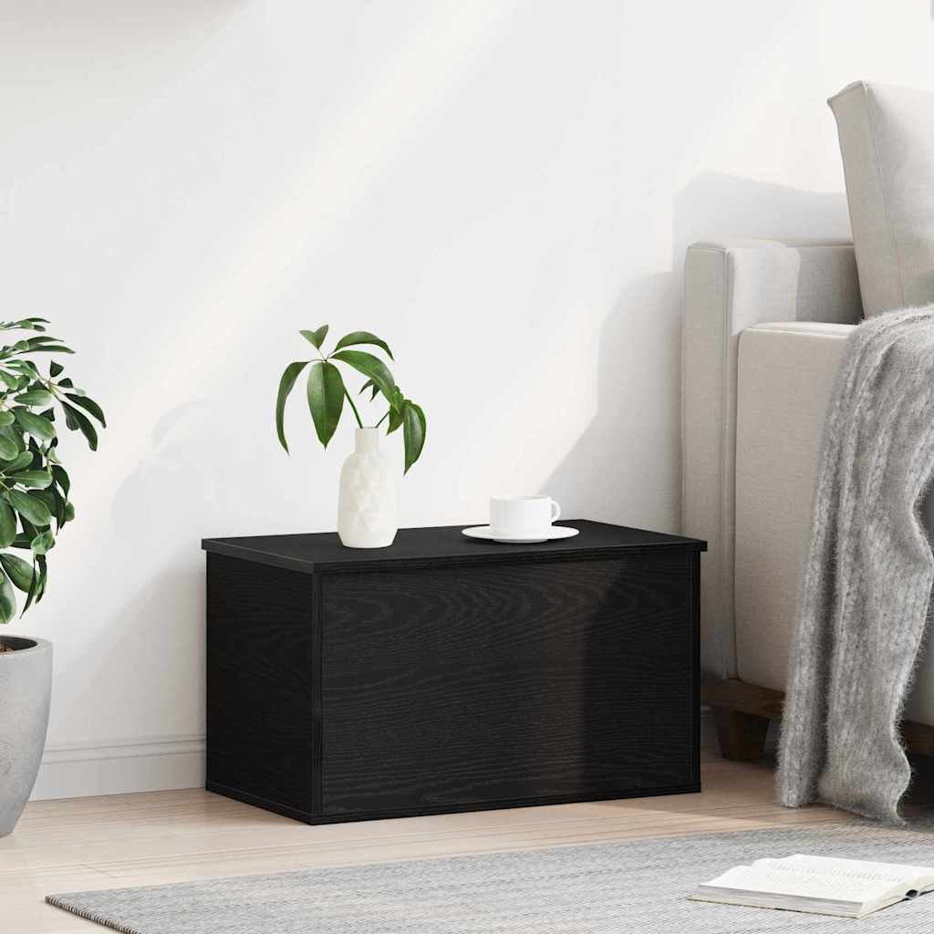 Aufbewahrungsbox Schwarze Eiche 60 x 35 x 35 cm Holzwerkstoff