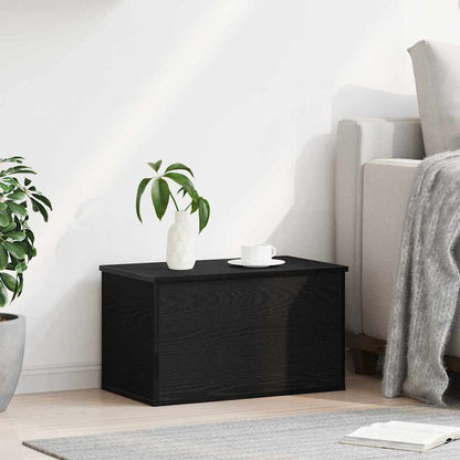 Aufbewahrungsbox Schwarze Eiche 60 x 35 x 35 cm Holzwerkstoff
