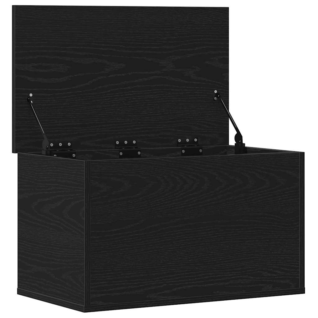 Aufbewahrungsbox Schwarze Eiche 60 x 35 x 35 cm Holzwerkstoff