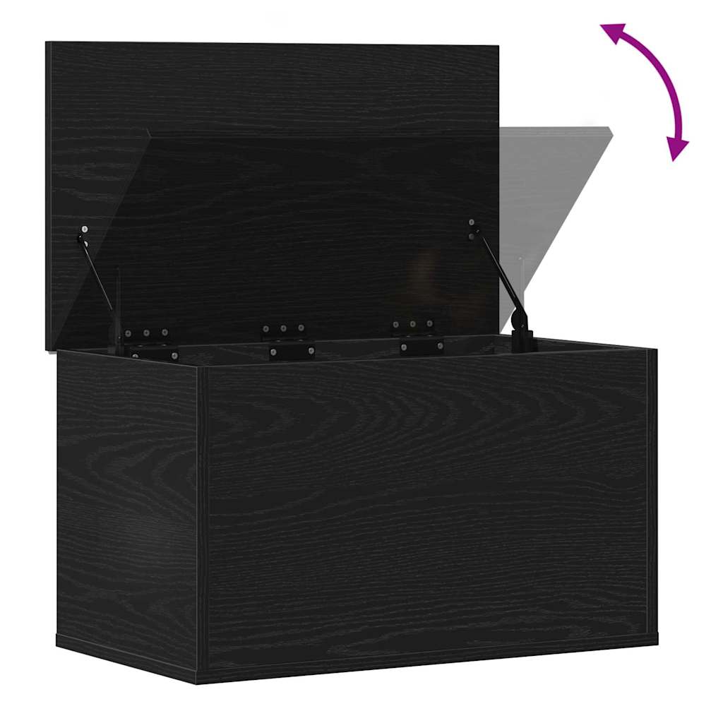 Aufbewahrungsbox Schwarze Eiche 60 x 35 x 35 cm Holzwerkstoff
