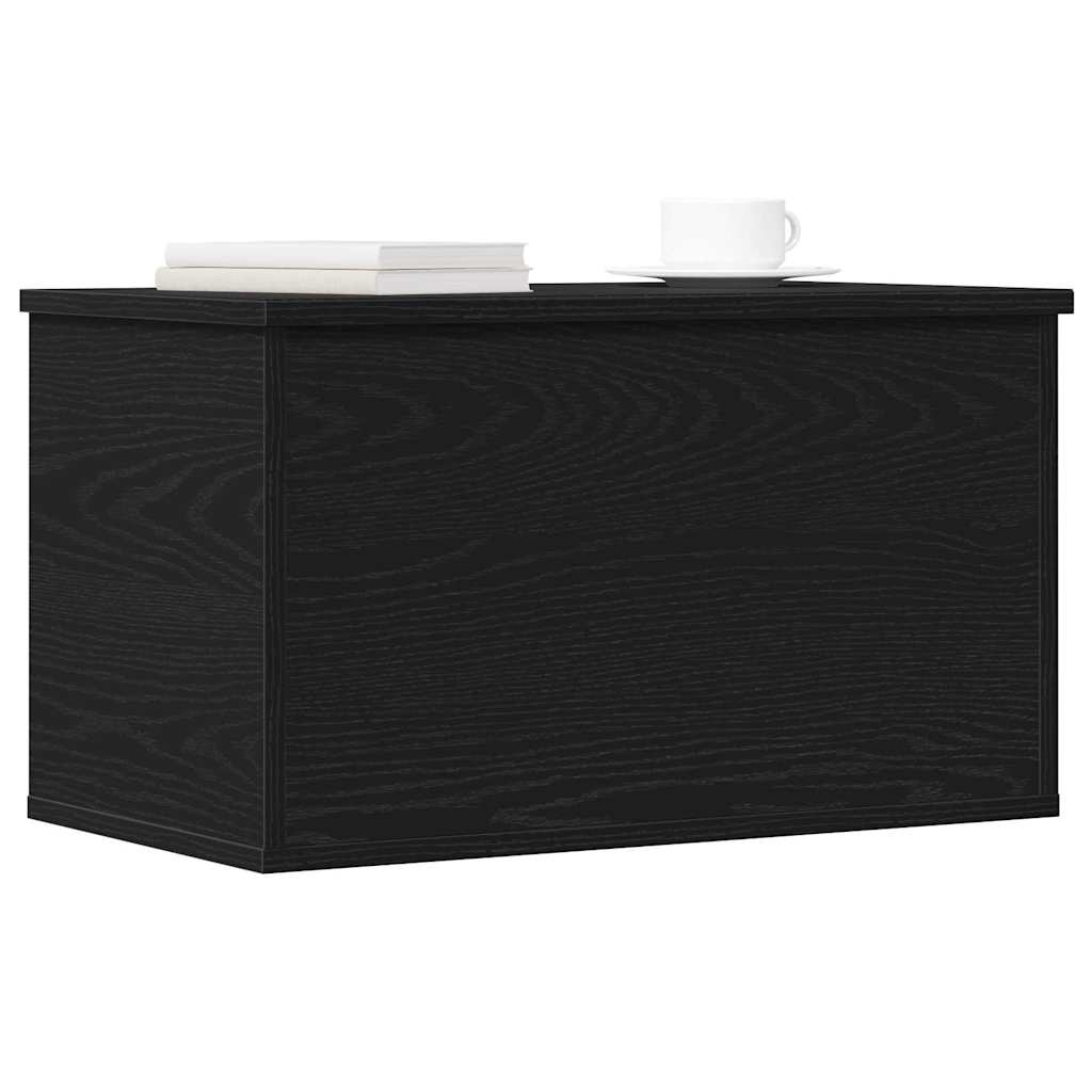 Aufbewahrungsbox Schwarze Eiche 60 x 35 x 35 cm Holzwerkstoff