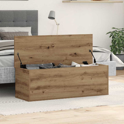 Aufbewahrungsbox Eiche handwerklich 102 x 35 x 35 cm