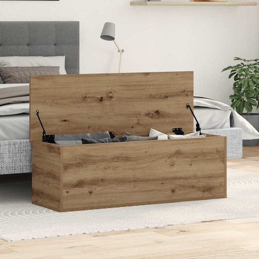Aufbewahrungsbox Eiche handwerklich 102 x 35 x 35 cm