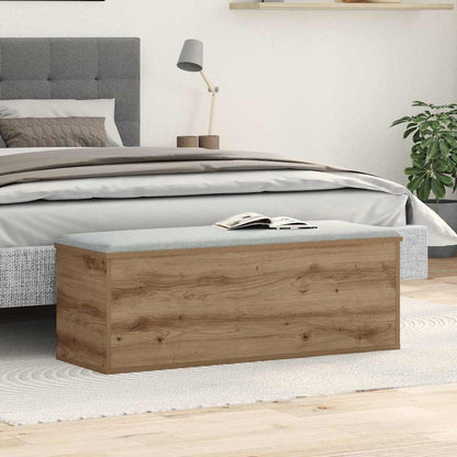 Aufbewahrungsbox Eiche handwerklich 102 x 35 x 35 cm