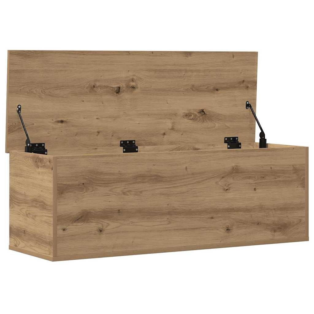 Aufbewahrungsbox Eiche handwerklich 102 x 35 x 35 cm