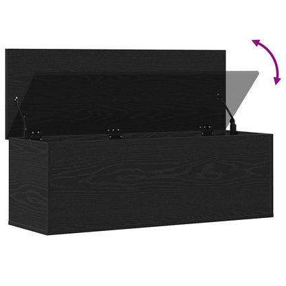 Aufbewahrungsbox Schwarze Eiche 102 x 35 x 35 cm Holzwerkstoff