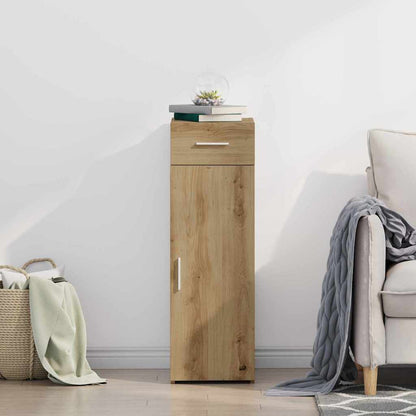 Sideboard Eiche handwerklich 30 x 42.5 x 93 cm Holzwerkstoff