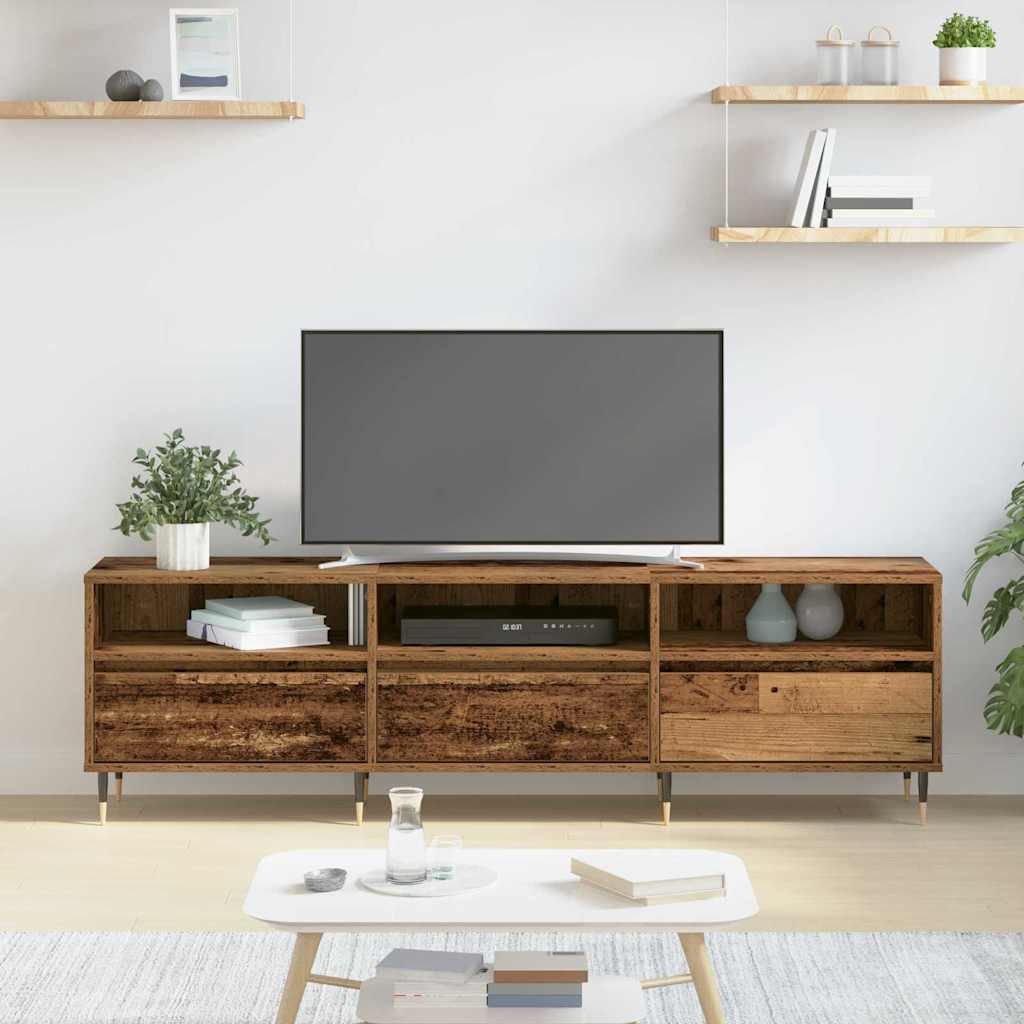 TV-Schränk Altholz 150 x 30 x 44.5 cm Holzwerkstoff