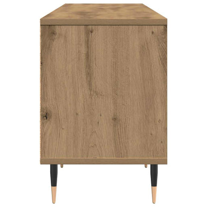 TV-Schränk Eiche handwerklich 150 x 30 x 44.5 cm Holzwerkstoff