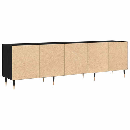 TV-Schränk Schwarze Eiche 150 x 30 x 44.5 cm Holzwerkstoff