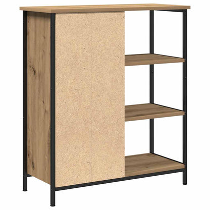 Sideboard Eiche handwerklich 70 x 30 x 80 cm Holzwerkstoff
