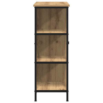 Sideboard Eiche handwerklich 70 x 30 x 80 cm Holzwerkstoff