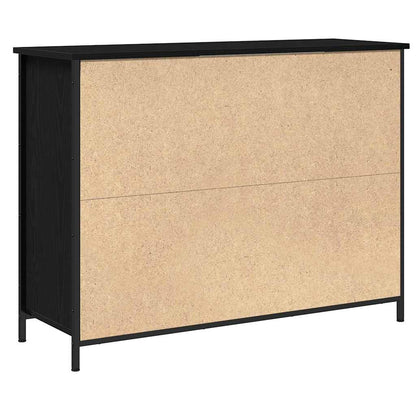 Sideboard Schwarze Eiche 100 x 35 x 75 cm Holzwerkstoff