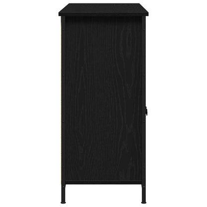 Sideboard Schwarze Eiche 100 x 35 x 75 cm Holzwerkstoff