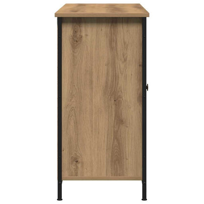 Sideboard Eiche handwerklich 100 x 35 x 70 cm Holzwerkstoff