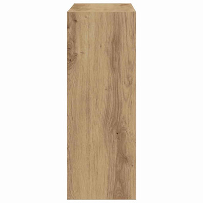 Schuhschrank Eiche handwerklich 60 x 21 x 57 cm Holzwerkstoff