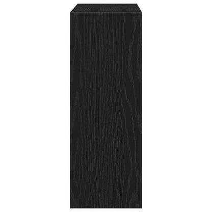 Schuhschrank Schwarze Eiche 60 x 21 x 57 cm Holzwerkstoff