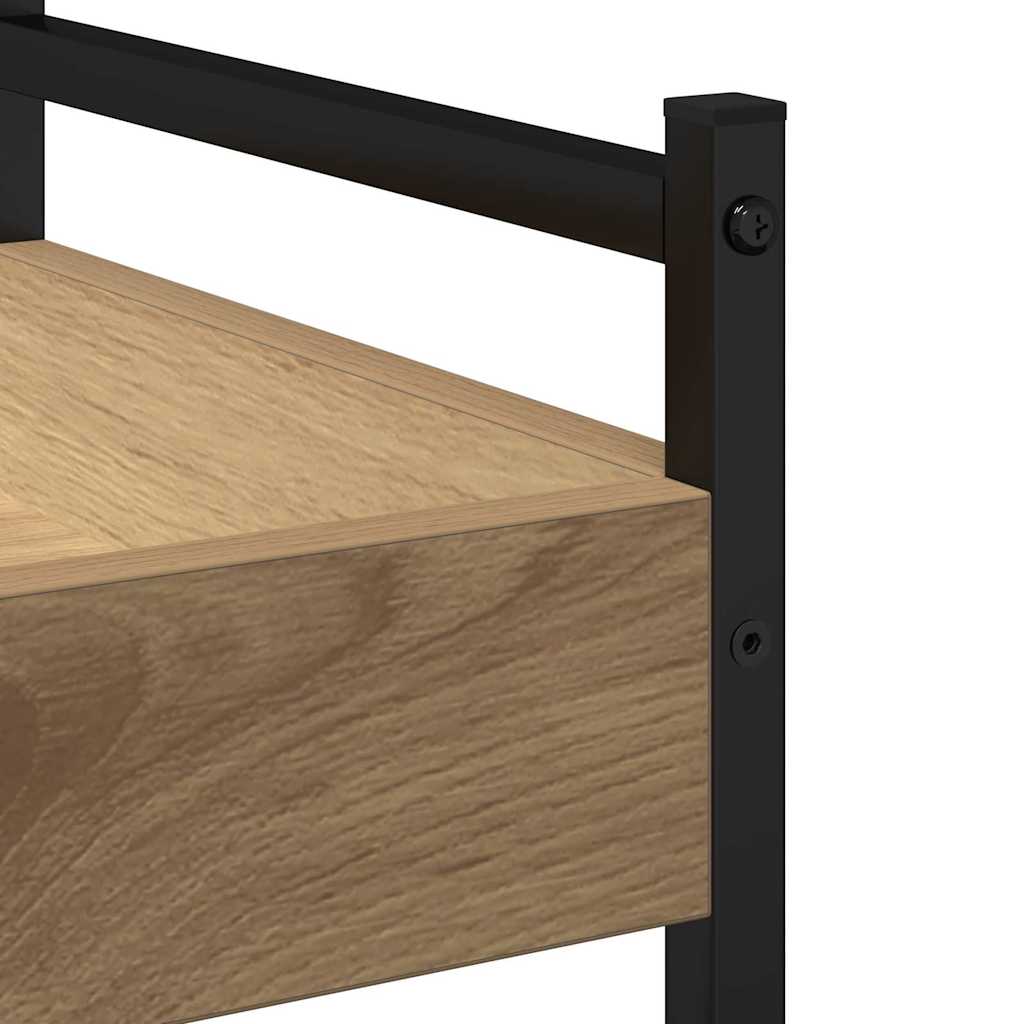 Küchentrolley Eiche handwerklich 50 x 30 x 70 cm Holzwerkstoff