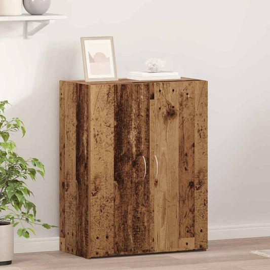 Büroschrank Alter Holz 60 x 32 x 77,5 cm - Spanplatten