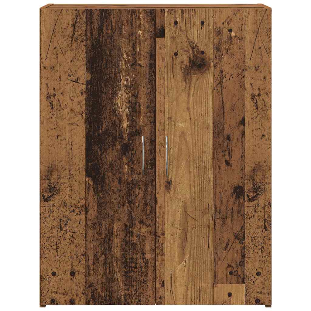Büroschrank Alter Holz 60 x 32 x 77,5 cm - Spanplatten