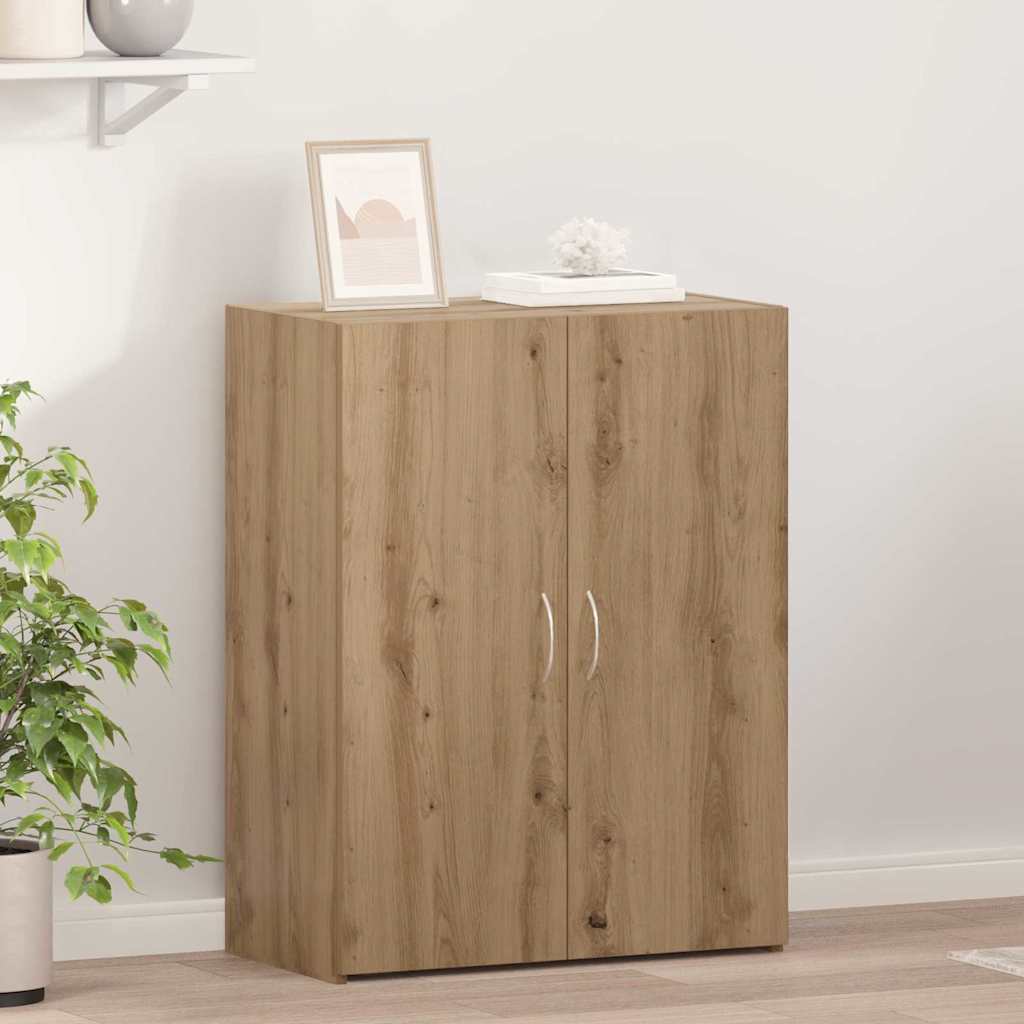 Büroschrank - Artisan Eiche - 60 x 32 x 77,5 cm - Holzwerkstoff