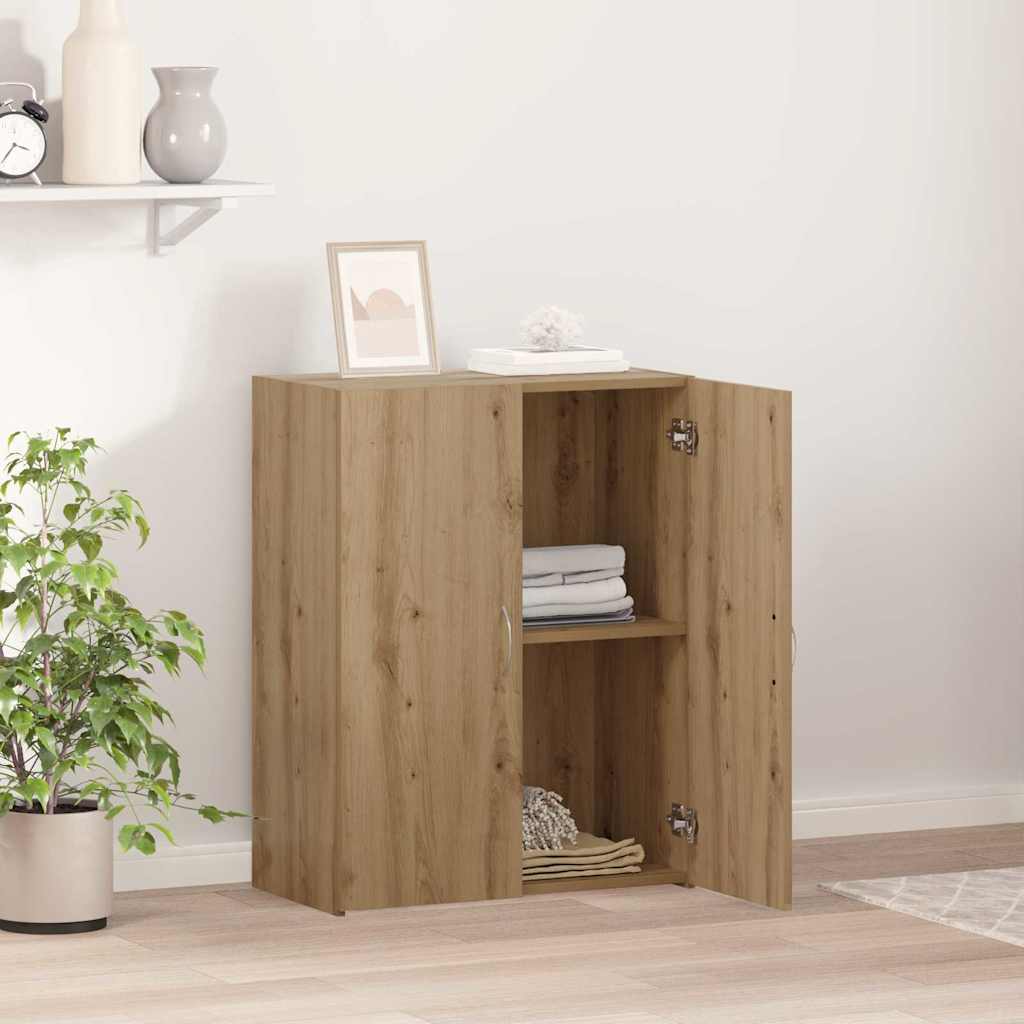 Büroschrank - Artisan Eiche - 60 x 32 x 77,5 cm - Holzwerkstoff