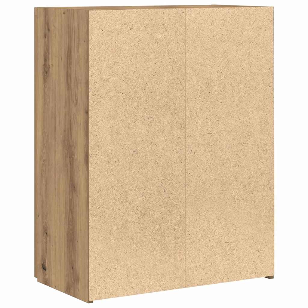 Büroschrank - Artisan Eiche - 60 x 32 x 77,5 cm - Holzwerkstoff