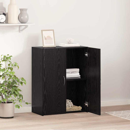 Aktenschrank - Schwarze Eiche, 60 x 32 x 77,5 cm, Holzwerkstoff
