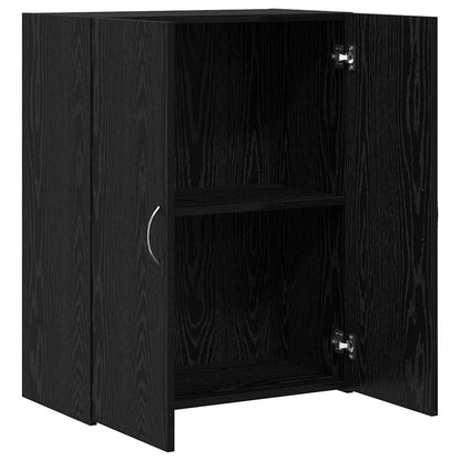 Aktenschrank - Schwarze Eiche, 60 x 32 x 77,5 cm, Holzwerkstoff