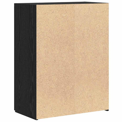 Aktenschrank - Schwarze Eiche, 60 x 32 x 77,5 cm, Holzwerkstoff