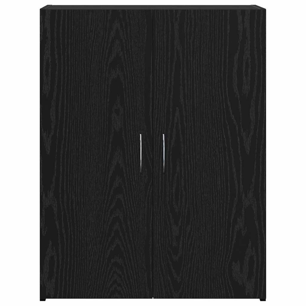 Aktenschrank - Schwarze Eiche, 60 x 32 x 77,5 cm, Holzwerkstoff