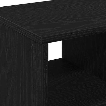 Beistelltisch Schwarze Eiche 50 x 30 x 55 cm Holzwerkstoff