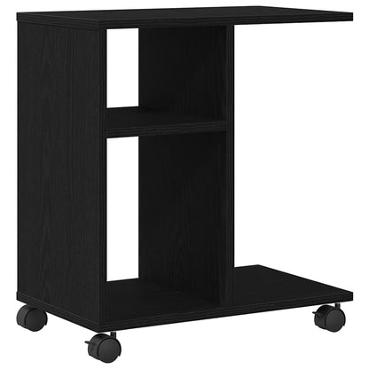 Beistelltisch Schwarze Eiche 50 x 30 x 55 cm Holzwerkstoff