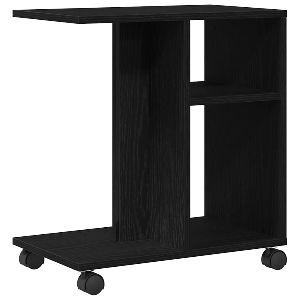 Beistelltisch Schwarze Eiche 50 x 30 x 55 cm Holzwerkstoff
