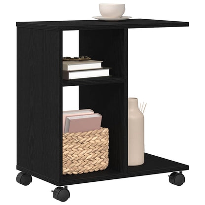 Beistelltisch Schwarze Eiche 50 x 30 x 55 cm Holzwerkstoff