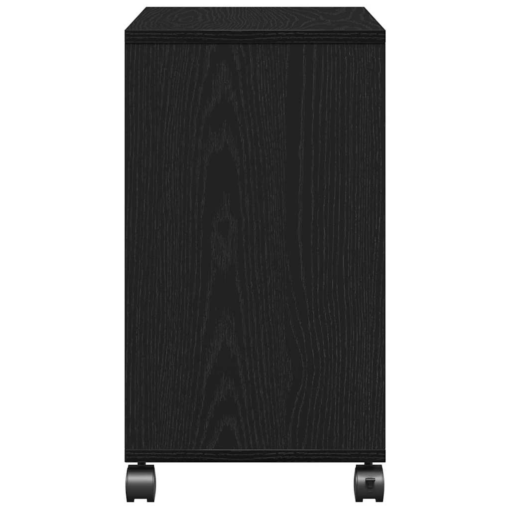 Beistelltisch Schwarze Eiche 50 x 30 x 55 cm Holzwerkstoff