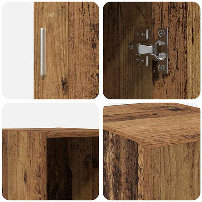 Wandregal Altes Holz 30x42,5x40 cm