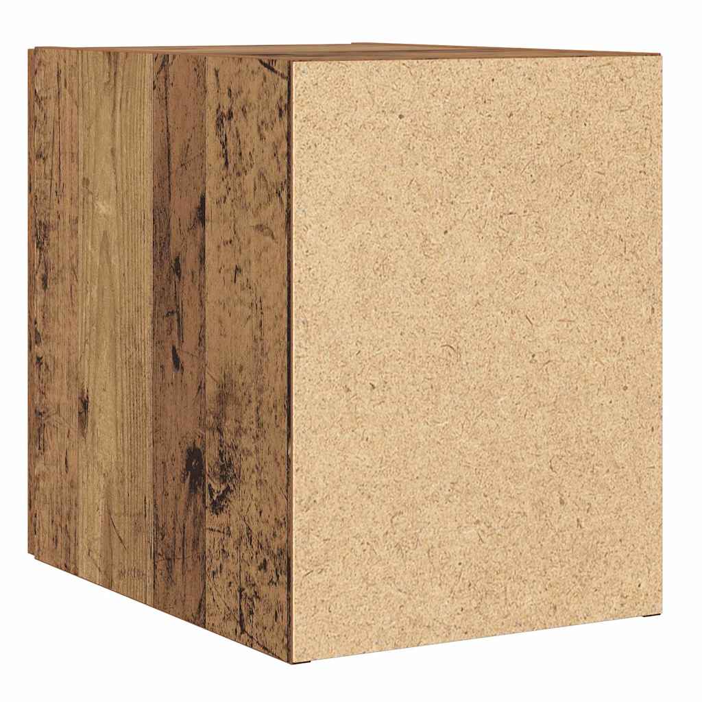 Wandregal Altes Holz 30x42,5x40 cm