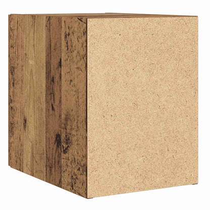 Wandregal Altes Holz 30x42,5x40 cm