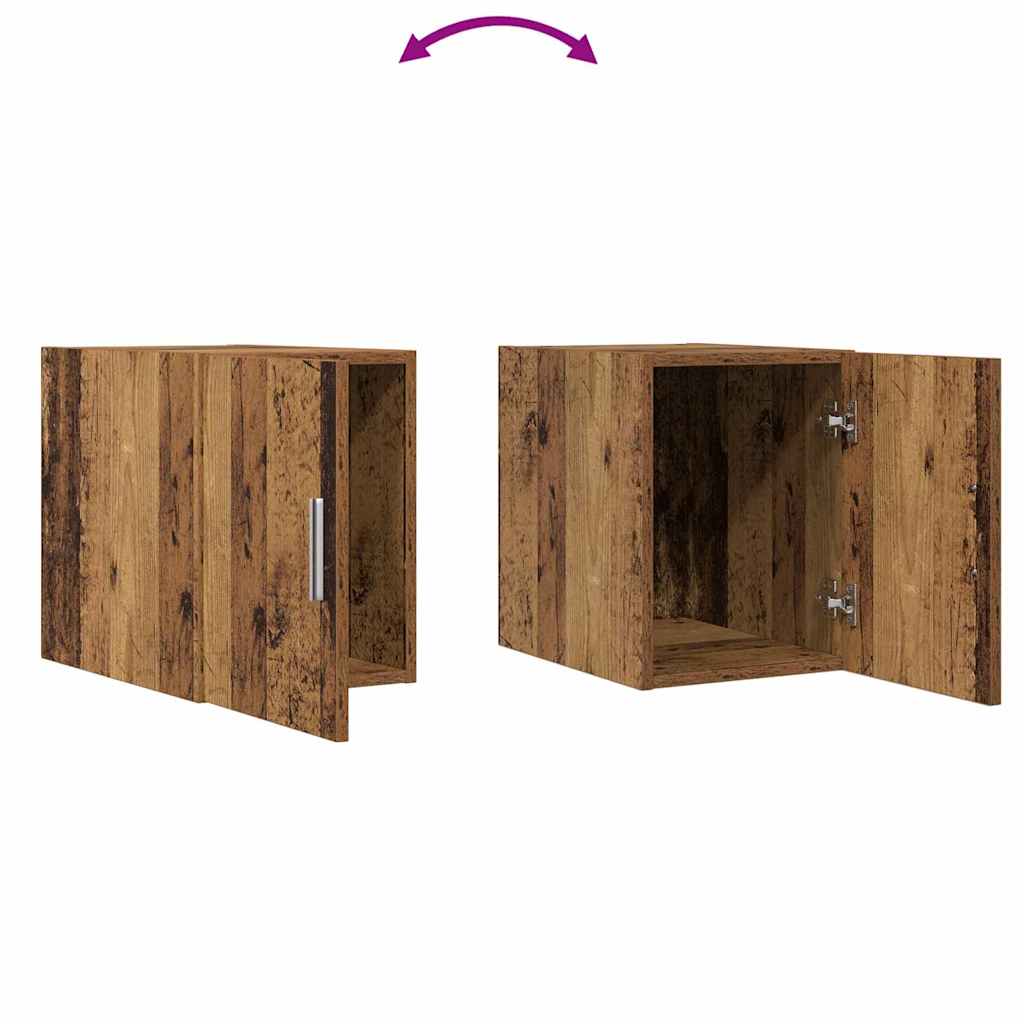 Wandregal Altes Holz 30x42,5x40 cm