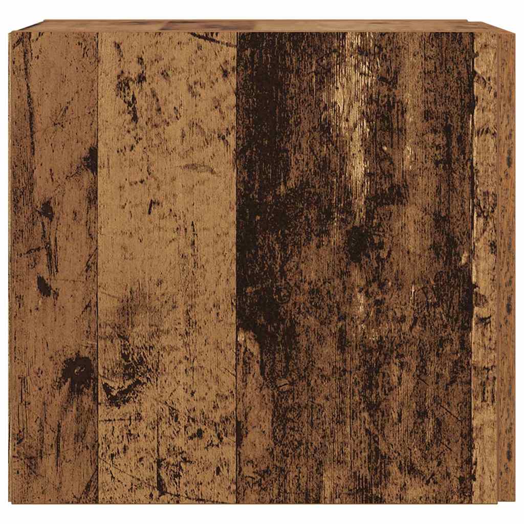 Wandregal Altes Holz 30x42,5x40 cm