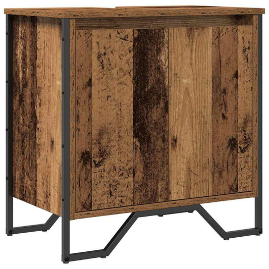 Waschbeckenschrank Altholz 60 x 35 x 60 cm Holzwerkstoff