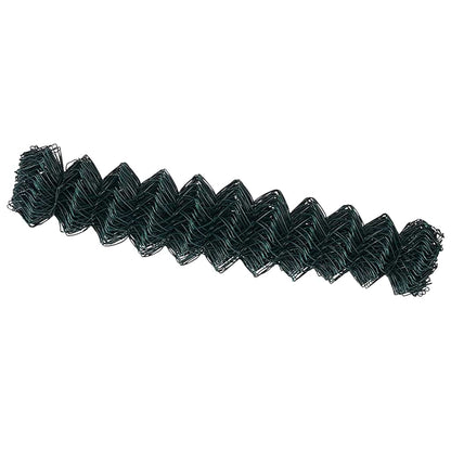 Maschendrahtzaun Grün 25 x 1.4 m Stahl