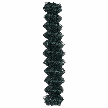 Maschendrahtzaun Grün 25 x 1.4 m Stahl