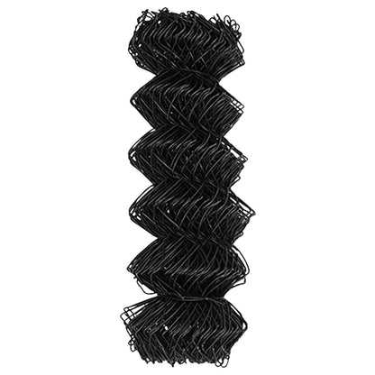 Kettenzaun Grau 25 x 0,6 m Stahl