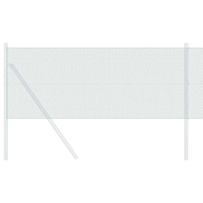 Sechseckgeflechtzaun Grün 0,5 x 50 m Stahl