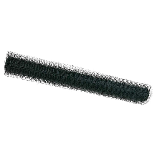 Sechseckgeflechtzaun Grün 1 x 50 m Stahl